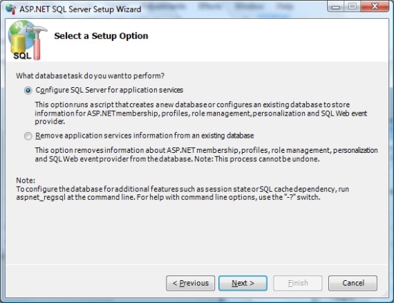 Select the Action to Perform